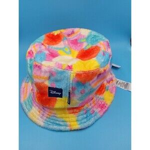 Disney Parks Bucket Hat Spirit Jersey Tie Dye Fuzzy Color Bucket Hat Adult
